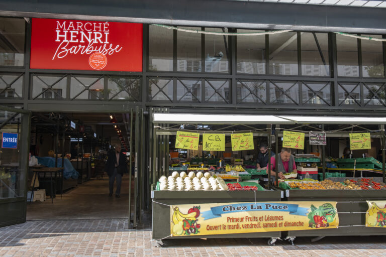 Marché Henry Barbusse de Levallois