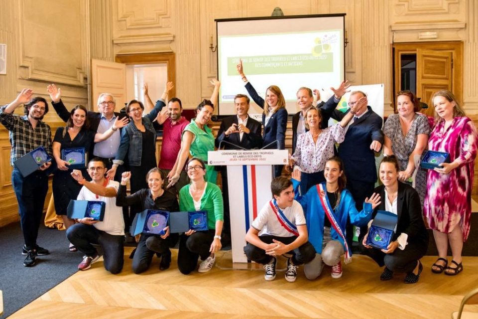 Éco-trophée 3 commercants-levallois