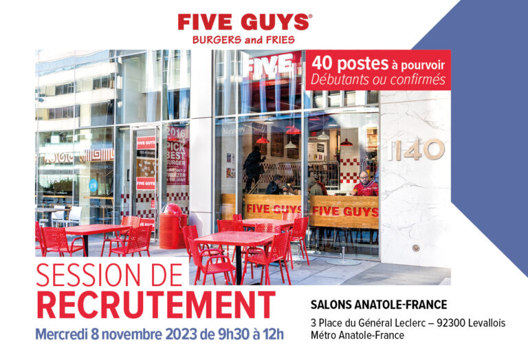 Five Guys - mercredi 8 novembre 2023 1 600x400 FIVE GUYS 8 novembre