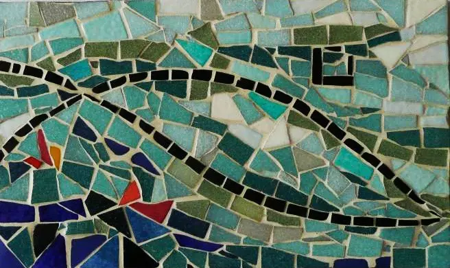 Mosaique – Poisson stylisé