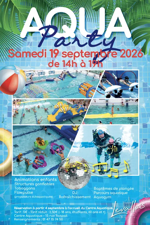 Aqua Party 8 Levallois aquaparty 19sept26