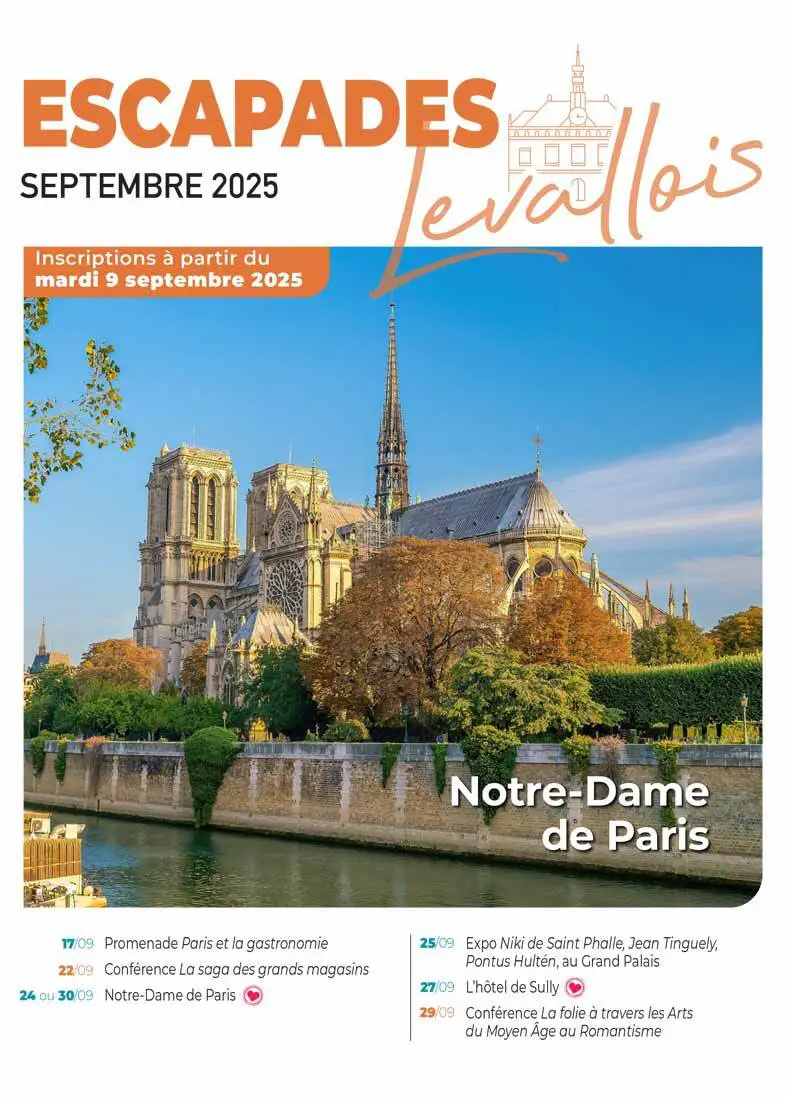 Levallois escapades septembre 2025