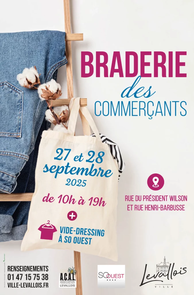 Levallois BRADERIE DES COMMERCANTS 2025