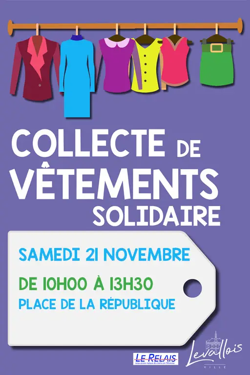 Collecte de Vêtements Solidaire 10 Agenda collecte vetements NOVEMBRE2026 1