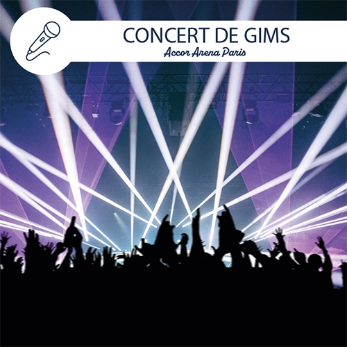 Ouverture billetterie pour le concert de GIMS du 16/12 19 Concert GIMS