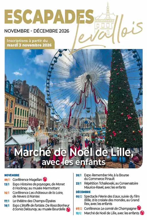 Levallois escapades novembre decembre2026