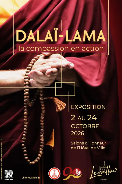 Exposition Dalaï-Lama 1 Levallois expo DALAI LAMA 2026