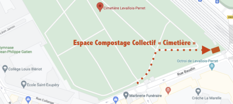 espace de comppostage cimetière